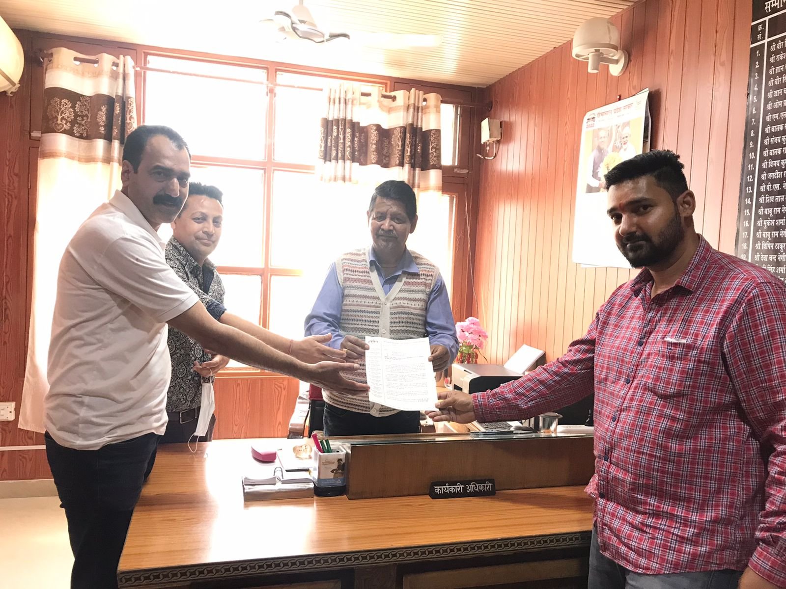 रामपुर नगर परिषद की अभव्यस्था पर  सर्वहितकारी व्यापार मंडल तल्ख
