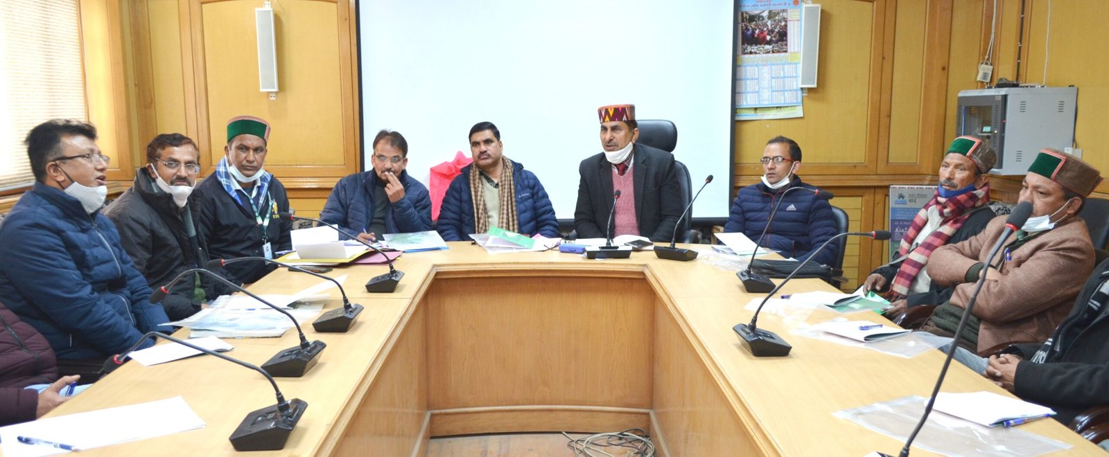 किन्नौर में आत्मा परियोजना प्रबंधन समिति व जिला कृषक सलाहाकार समिति की हुई बैठक