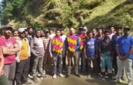 थैली चकटी  गांव थैली मे क्रिकेट प्रतियोगिता