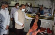 पंडोह बस दुर्घटना के घायलों का कुशलक्षेम जाना