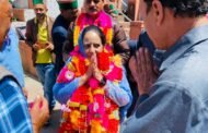 सांसद प्रतिभा सिंह ने नरेन और बहाली पंचायत का किया दौरा