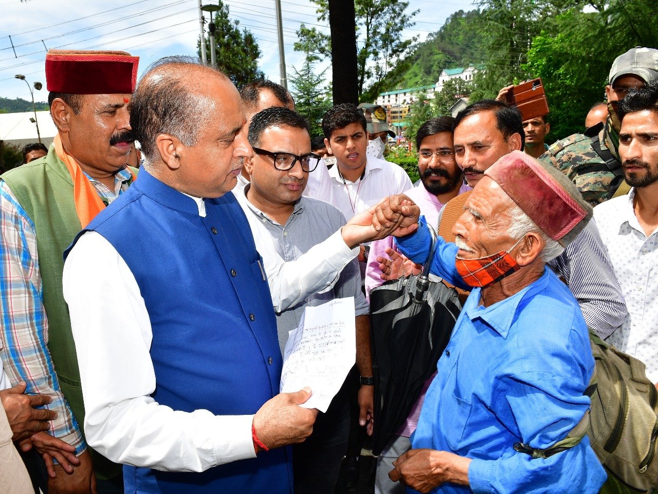 मुख्यमंत्री ने हाटी समुदाय को जनजातीय दर्जा बारे केन्द्रीय गृह मंत्री से चर्चा की