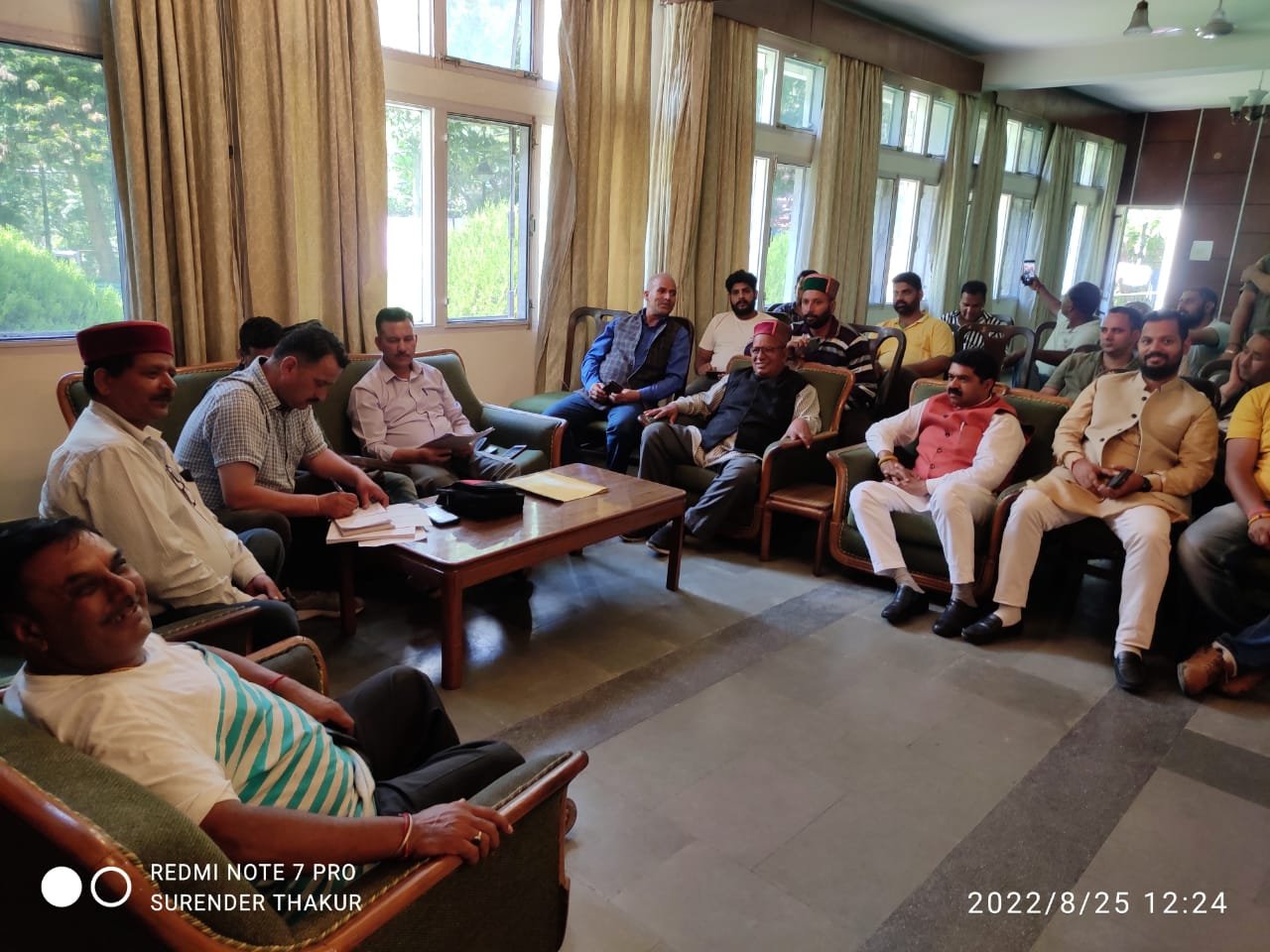 रामपुर भाजपा की विशेष बैठक मंडल अध्यक्ष कुलबीर खुद की अध्यक्षता में संपन्न