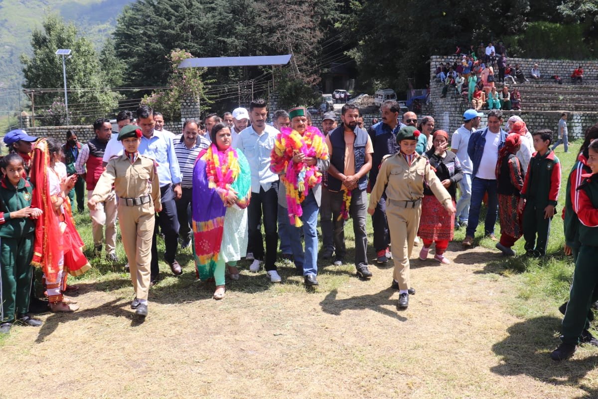सराहन में जिला स्तरीय अंडर 19 बॉयज की खेलकूद प्रतियोगिता
