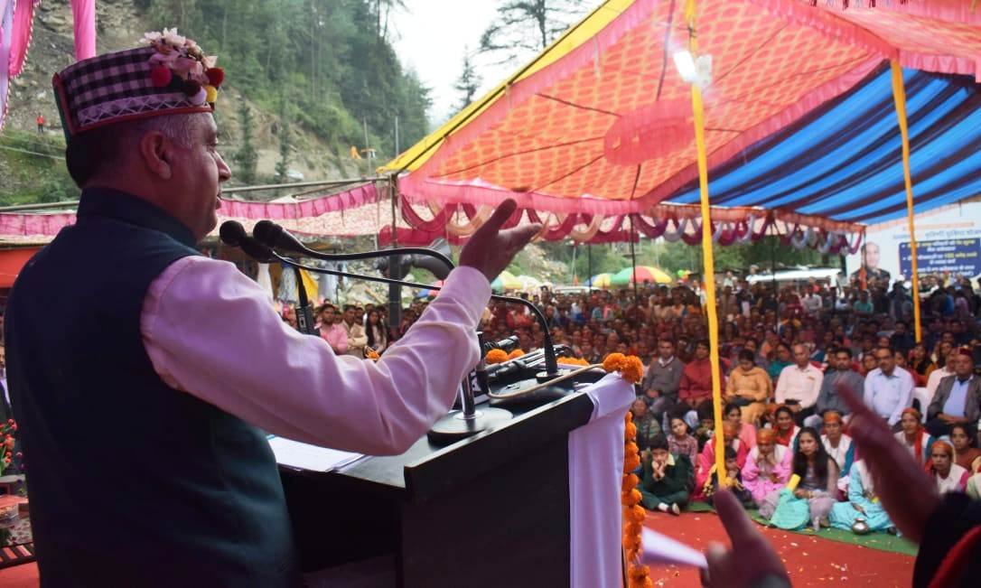 मुख्यमंत्री ने ट्रांस गिरी को ट्राइबल का दर्जा देने पर प्रधानमंत्री का व्यक्त किया आभार