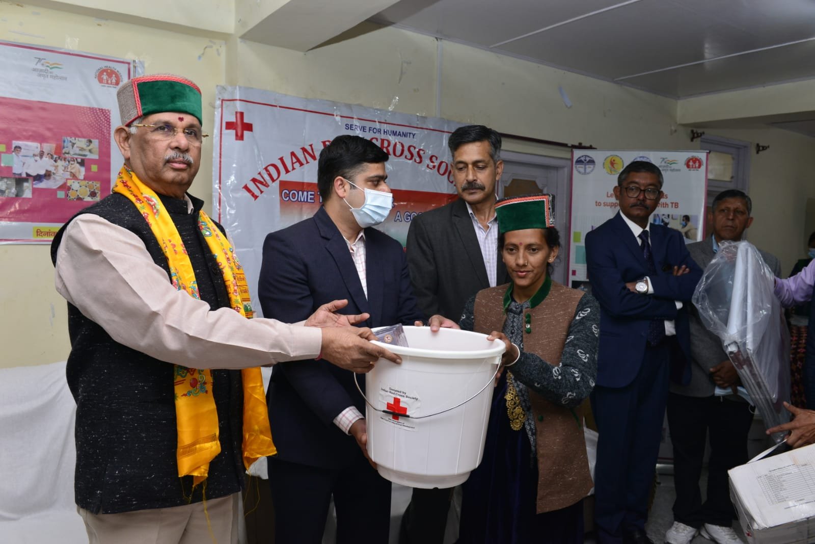 राज्यपाल ने सांगला में प्रधानमंत्री टीबी मुक्त भारत अभियान का किया शुभारंभ