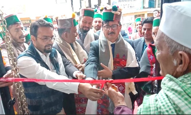 किन्नौर के रिकांग पिओ में आज यूनियन बैंक आफ इंडिया की नई शाखा खुली