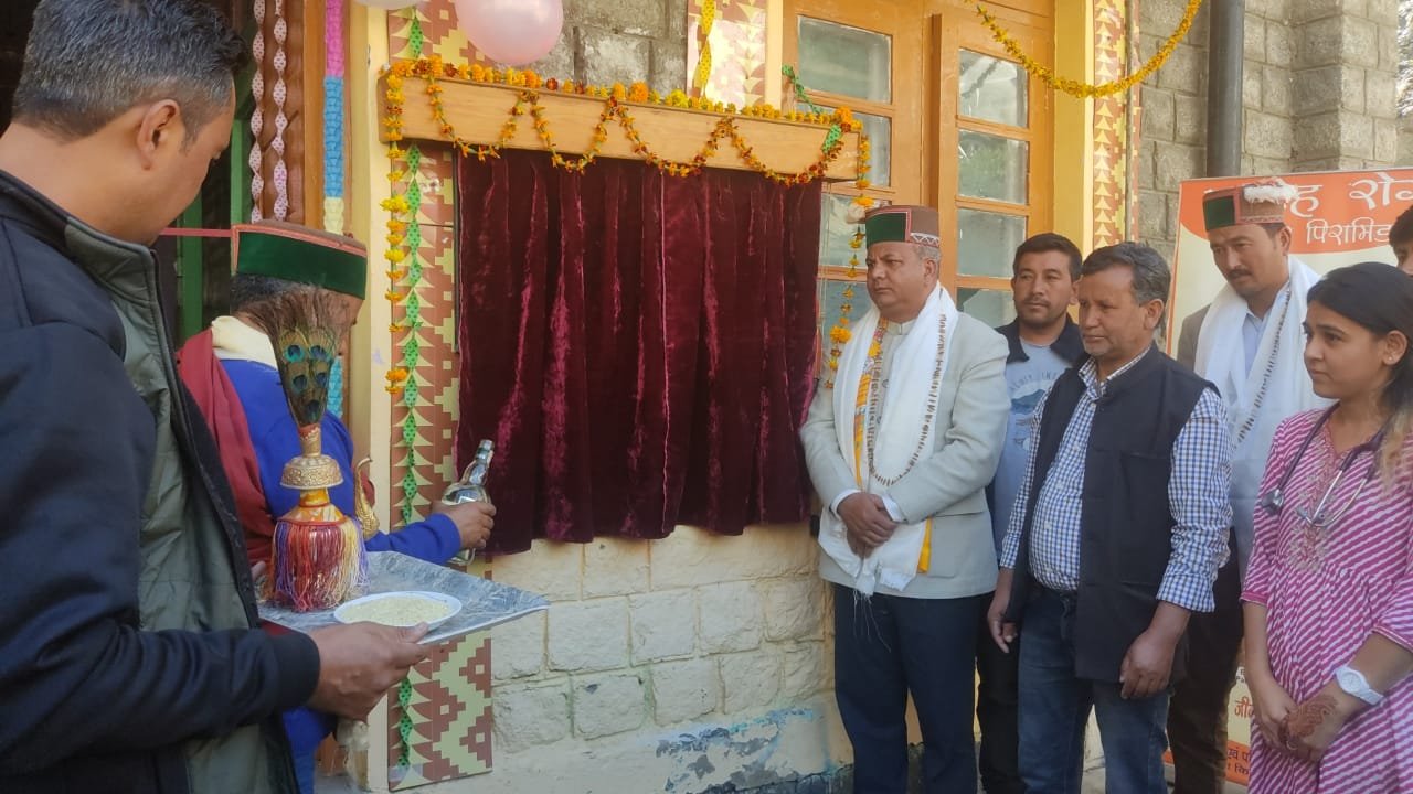 नाको में प्राथमिक स्वास्थ केंद्र व स्पीलो में सामुदायिक स्वास्थ्य केंद्र का लोकार्पण