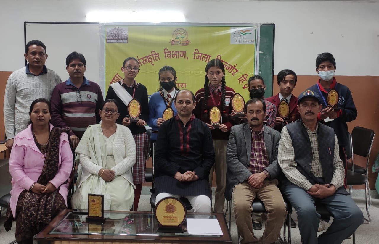 जवाहर नवोदय विद्यालय रिकांग पिओ में भाषण प्रतियोगिता