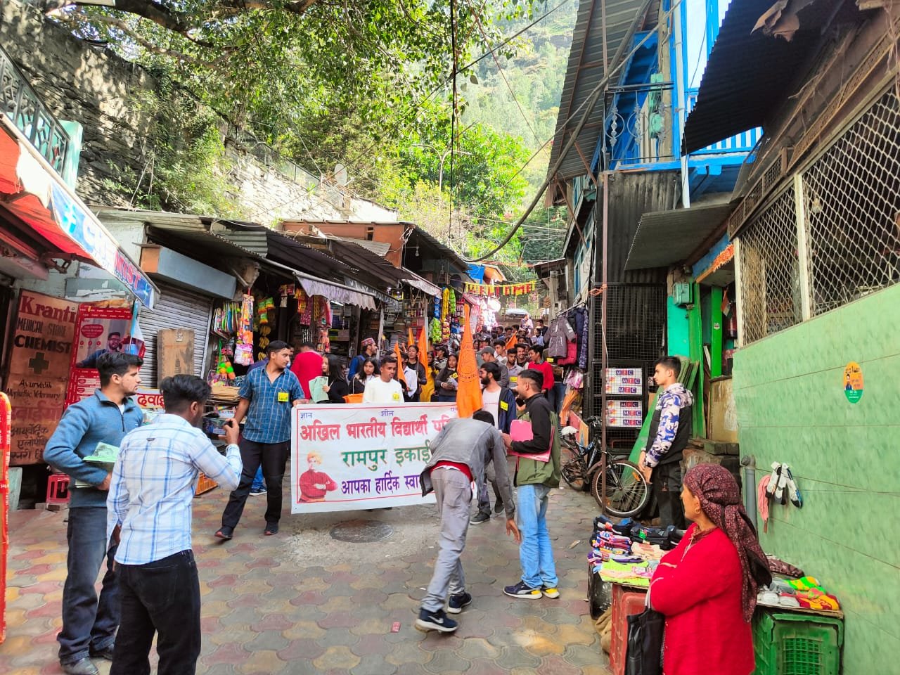 पहले करे मतदान<br>फिर करे जलपान, एबीवीपी