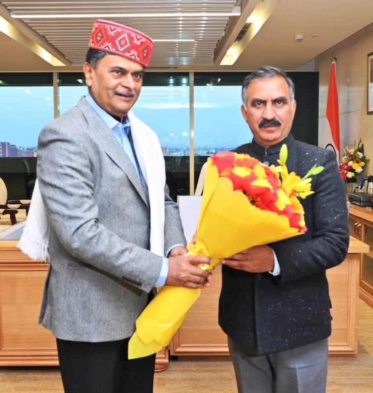 मुख्यमंत्री ने जल विद्युत परियोजनाओं में हिमाचल की हिस्सेदारी 12 से बढ़ाकर 15 प्रतिशत करने का किया आग्रह