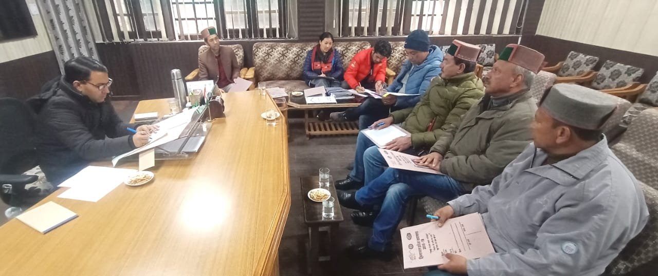 किन्नौर जिला के हर एक दिव्यांग जन का बने यूनिक आई.डी कार्ड -