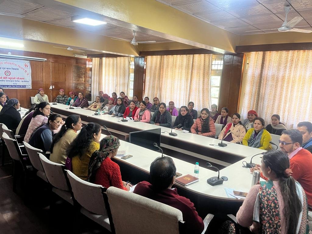 बाल विकास परियोजना रामपुर ने पोषण पखवाड़े की दी जानकारी