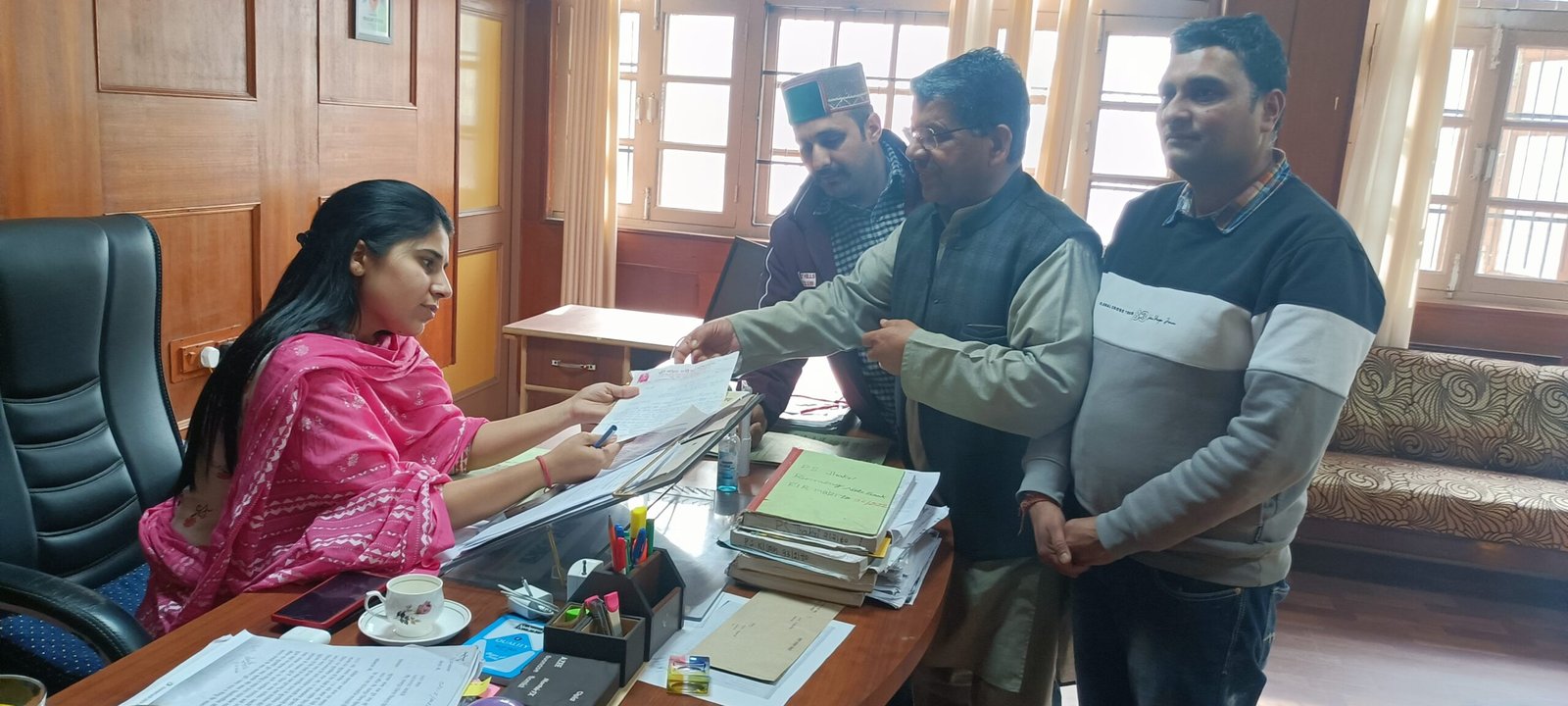 गऊओ से अत्याचार मामले मेंडीएसपी रामपुर से गुज्जरों के खिलाफ कार्यवाही की उठाई मांग