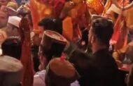 चौकी में 7 दिवसीय महायज्ञ समापन पर श्रीमद भागवत पुराण ग्रंथ को दी  विदाई