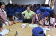निरमंड स्कूल में एनएसएस स्वयं सेवकों का जाँचा ब्लड ग्रुप