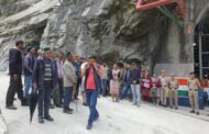 शोरंग जल विद्युत परियोजना की मनमानी पर सड़को पर उतरे लोग