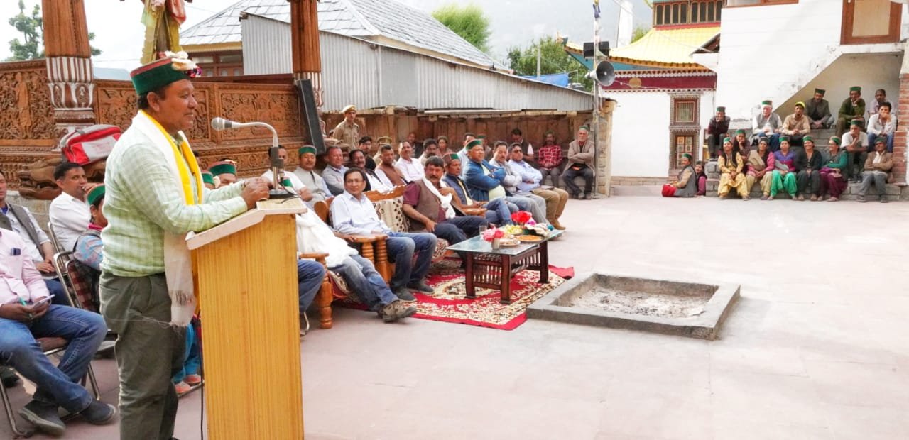 जनजातीय क्षेत्रों की आर्थिकी व समग्र विकास है प्रदेश सरकार की प्राथमिकता - जगत सिंह नेगी