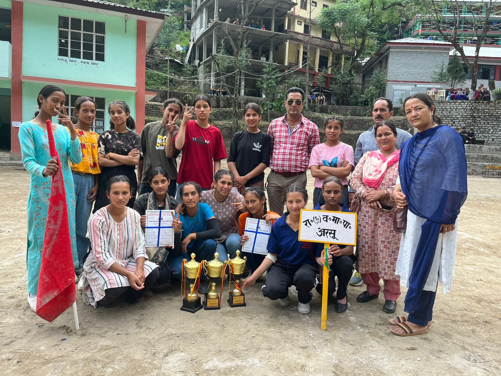 राजकीय उत्कृष्ठ वरिष्ठ माध्यमिक पाठशाला अरसू<br>बना एक बार फिर चैम्पियन
