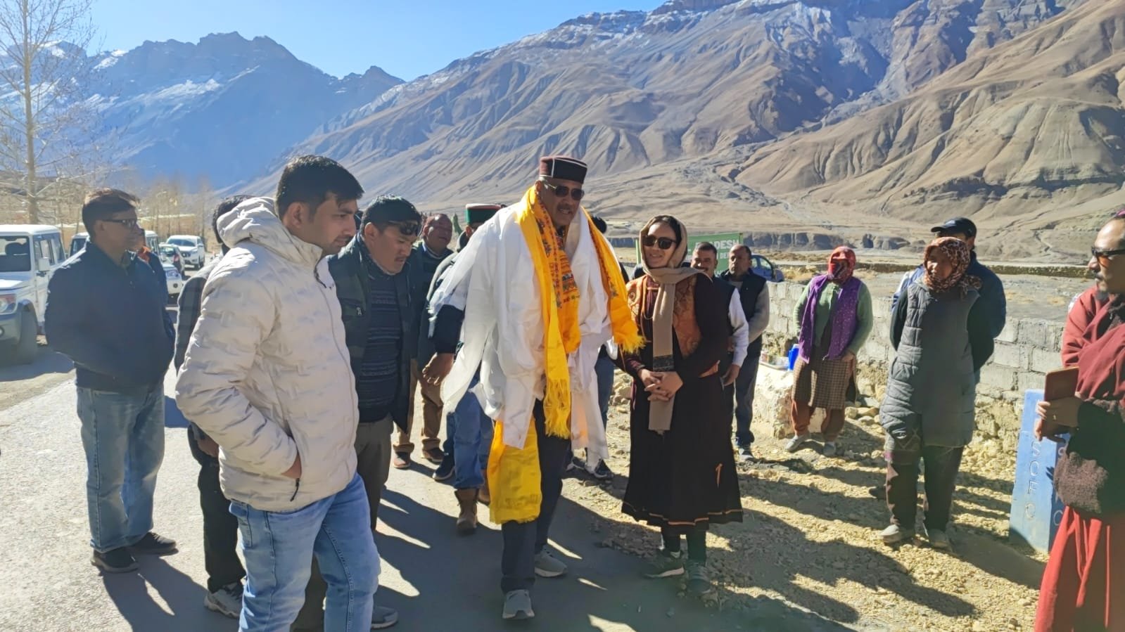 विधायक रवि ठाकुर ने रंगरिक, खुरिक, सुमलिंग, मुरंग, हल, हंसा, पांगमो क्याटो, क्यामो, चिचोंग, खुलासका और लोसर का किया दौरा