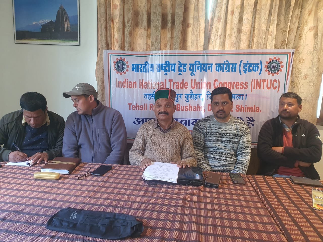 इंटक जल विद्युत परियोजनाओं में मजदूरों को हक दिलाने में रहा  सफल , सेवगी
