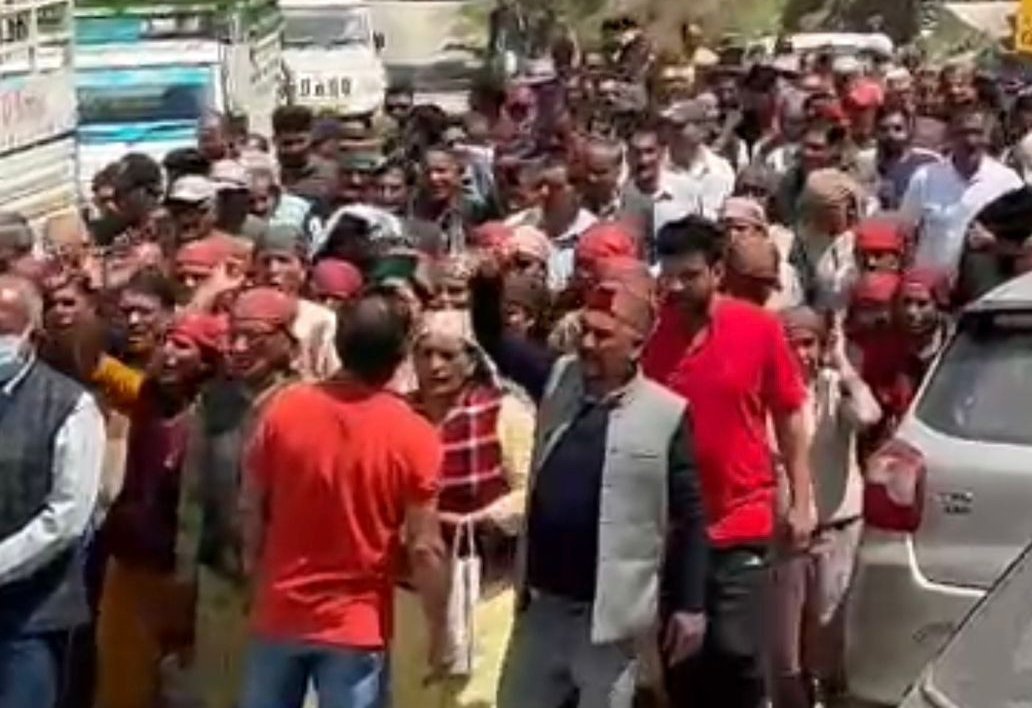 किसान सभा की चेतावनी 24 तक मांगे पूरी नहीं तो लुहरी परियोजना का निर्माण होगा ठप