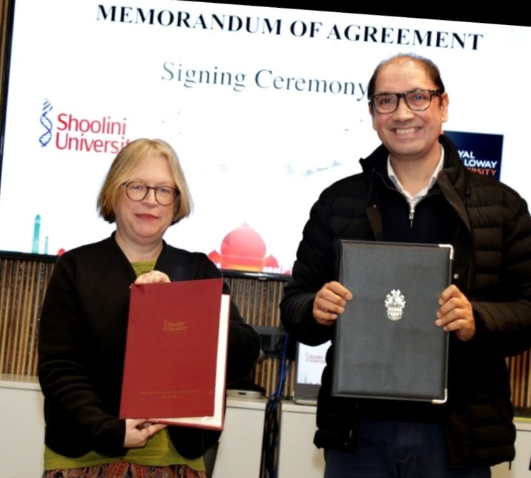 Shoolini University and Royal Holloway, University of London Expand Global Learning with Landmark Agreement