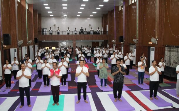 🌿 अंतर्राष्ट्रीय योग दिवस 2025: नाथपा झाकड़ी हाइड्रो पावर स्टेशन में मनाया