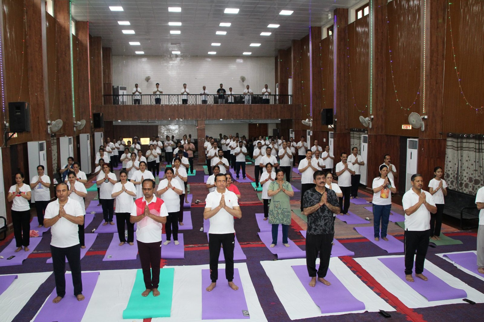 🌿 अंतर्राष्ट्रीय योग दिवस 2025: नाथपा झाकड़ी हाइड्रो पावर स्टेशन में मनाया