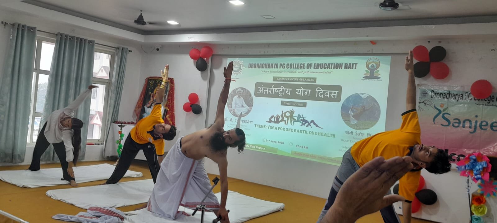 अंतरराष्ट्रीय योग दिवस पर त्रिगर्त दिव्य योग समिति ने कांगड़ा क्षेत्र में सात स्थानों पर किए सफल योग कार्यक्रम आयोजन