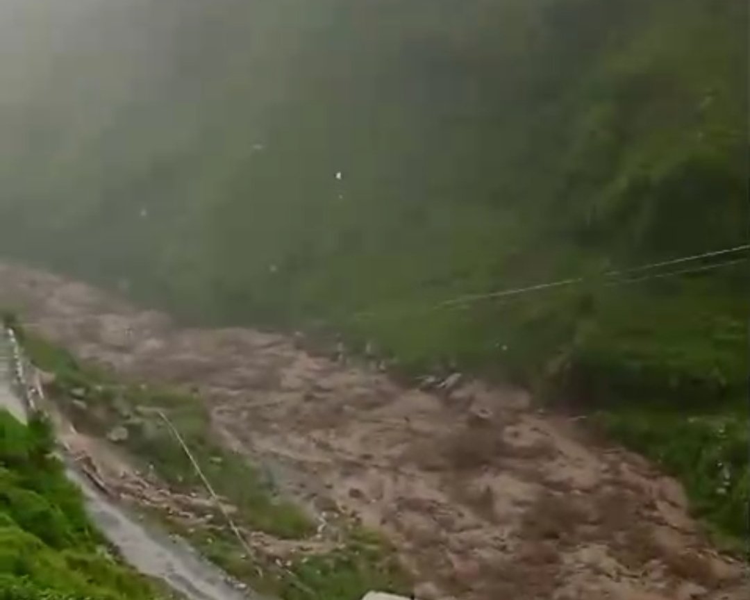 धर्मशाला में बारिश ने मचाई तबाही: खड्ड में बहे मजदूर, दो शव बरामद, रेस्क्यू जारी