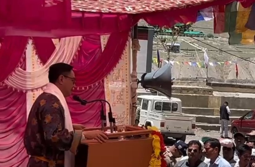 स्पीति को मिला खेल एवं विकास परियोजनाओं का तोहफा, केन्द्रीय मंत्री किरेन रिजिजू ने रखी आधारशिला