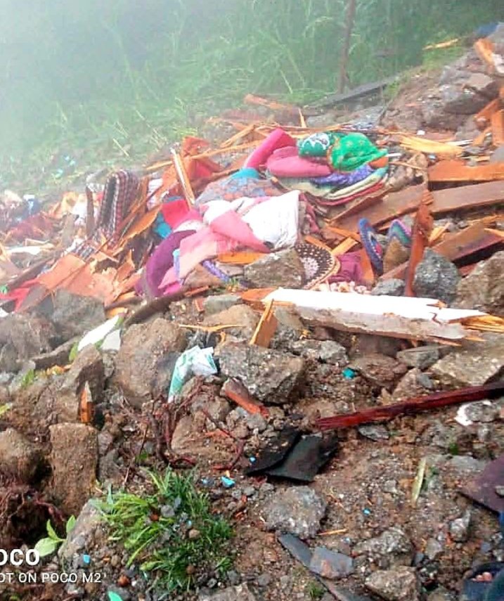 चंबा में बारिश बनी कहर: भरमौर में भूस्खलन से दो की मौत, चुराह में फटा बादल, कई सड़कें बंद