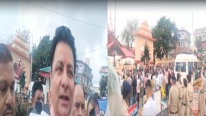 धर्मशाला:विजिलेंस के समक्ष पेश हुए विधायक सुधीर शर्मा, काली पट्टियां लगाकर पहुंचे भाजपा कार्यकर्ता – Dharamshala: Mla Sudhir Sharma Appear Before Vigilance; Bjp Workers Arrive Wearing Black Armbands; Security Ti
