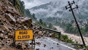 हिमाचल में मानसून का कहर:101 सड़कें बंद, 84 बिजली ट्रांसफार्मर ठप, 24 पेयजल योजनाएं प्रभावित – Himachal Monsoon Rain 101 Roads Blocked 84 Power Transformers 24 Water Schemes Affected