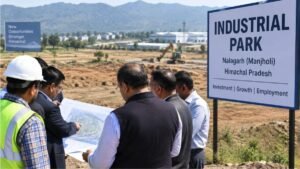 हिमाचल:मंझोली की जमीन औद्योगिक पार्क के लिए उपयुक्त, केंद्रीय टीम ने लिया जायजा; युवाओं को रोजगार की उम्मीद – Manjholi Industrial Park Land Inspection Central Team Himachal