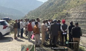 रामपुर क्षेत्र में CEC टीम ने जलविद्युत परियोजनाओं और वन संबंधी कार्यों का किया निरीक्षण