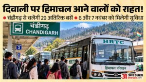 खुशखबरी:चंडीगढ़ से हिमाचल प्रदेश आने वाले यात्रियों के लिए बड़ी खबर, दिवाली पर अतिरिक्त बसें चलाएगा निगम – Himachal Hrtc 29 Extra Buses Chandigarh Diwali 2026