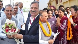 राष्ट्रपति का हिमाचल दौरा:स्वागत के लिए बिलासपुर पहुंचे सीएम, एम्स में पहले दीक्षांत समारोह में होंगे शामिल – Cm Sukhu Bilaspur President Droupadi Murmu Aiims Convocation 2026