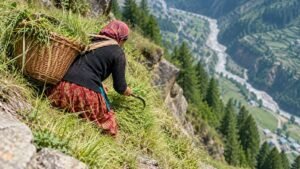 हिमाचल:कुल्लू के नित्थर में घास काटते समय ढांक से गिरी महिला, 100 मीटर गहरी खाई में गिरने से मौत – Kullu-nithar-woman-dies-after-falling-into-100-metre-deep-gorge
