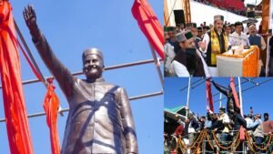हिमाचल:सराहन में स्व. वीरभद्र सिंह की प्रतिमा का अनावरण, अग्निहोत्री बोले- प्रदेशवासियों के दिलों पर किया राज – Virbhadra-singh-statue-unveiled-sarahan-mukesh-agnihotri